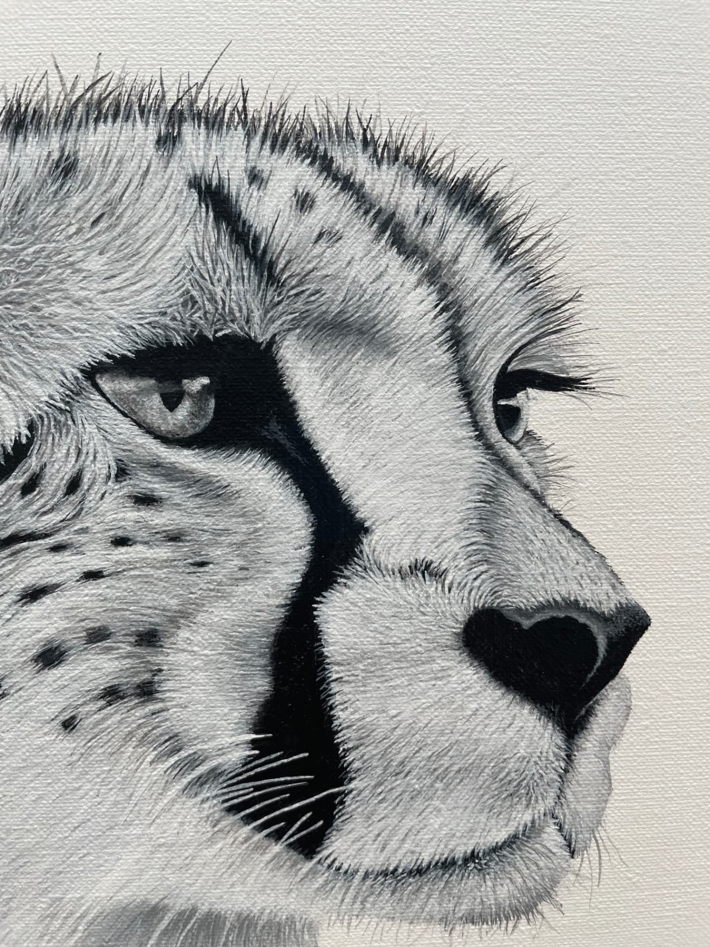 Acrylgemälde Gepard, Original WILDHeART
